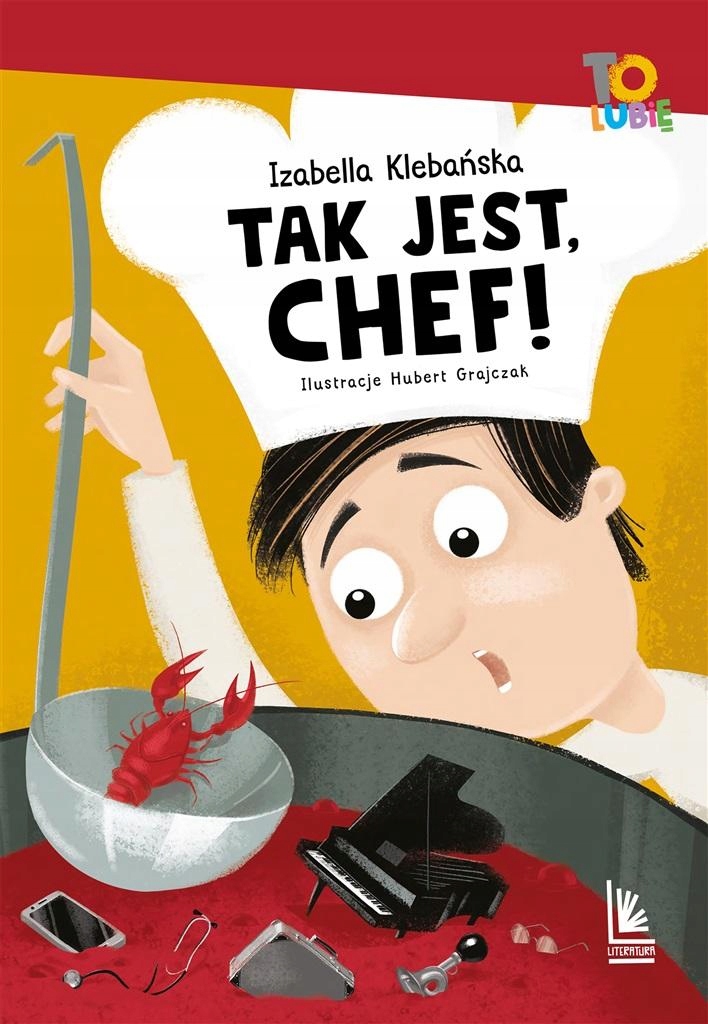 Ano, je to šéfkuchař knihy pro děti od 7 let, Knížka Čtení pro děti Lux