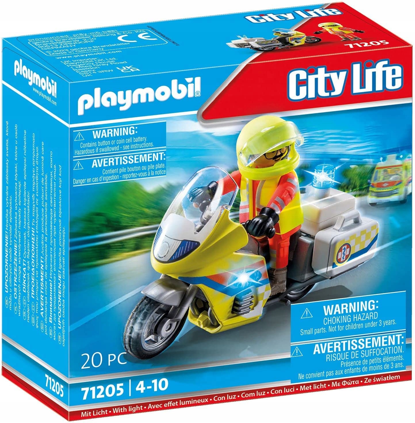 

Playmobil 71205 Motor Ratunkowy Ze Światłem