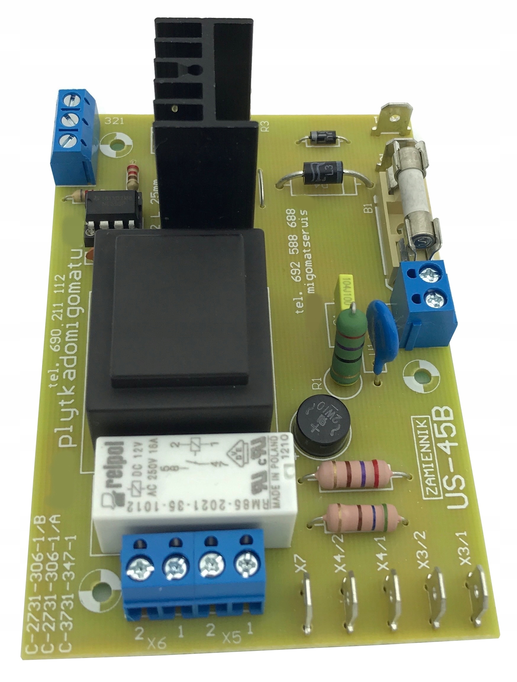 C-2731-306-1/B płytka Bester US-45B US-45C US-45 Marka Bester