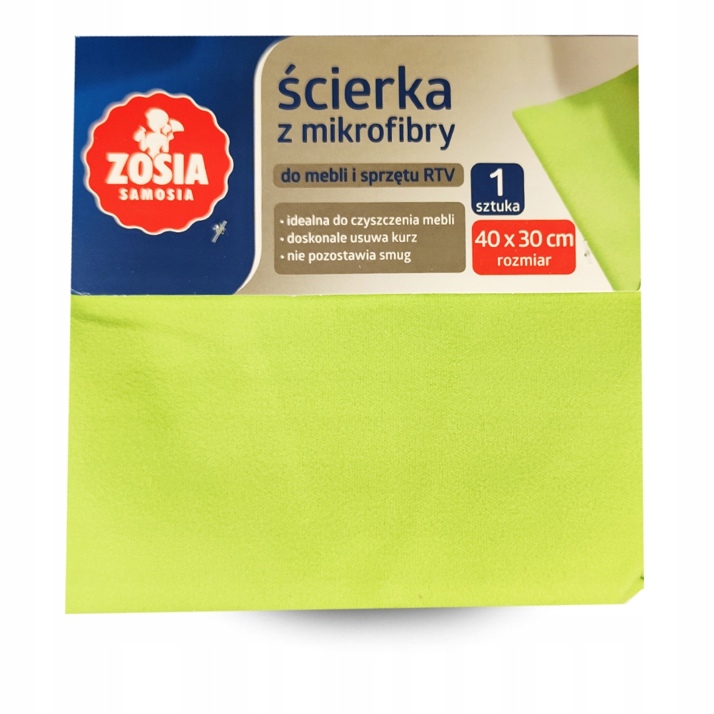 

Zosia Samosia ścierka Mikrofibra Meble, sprzęt Rtv