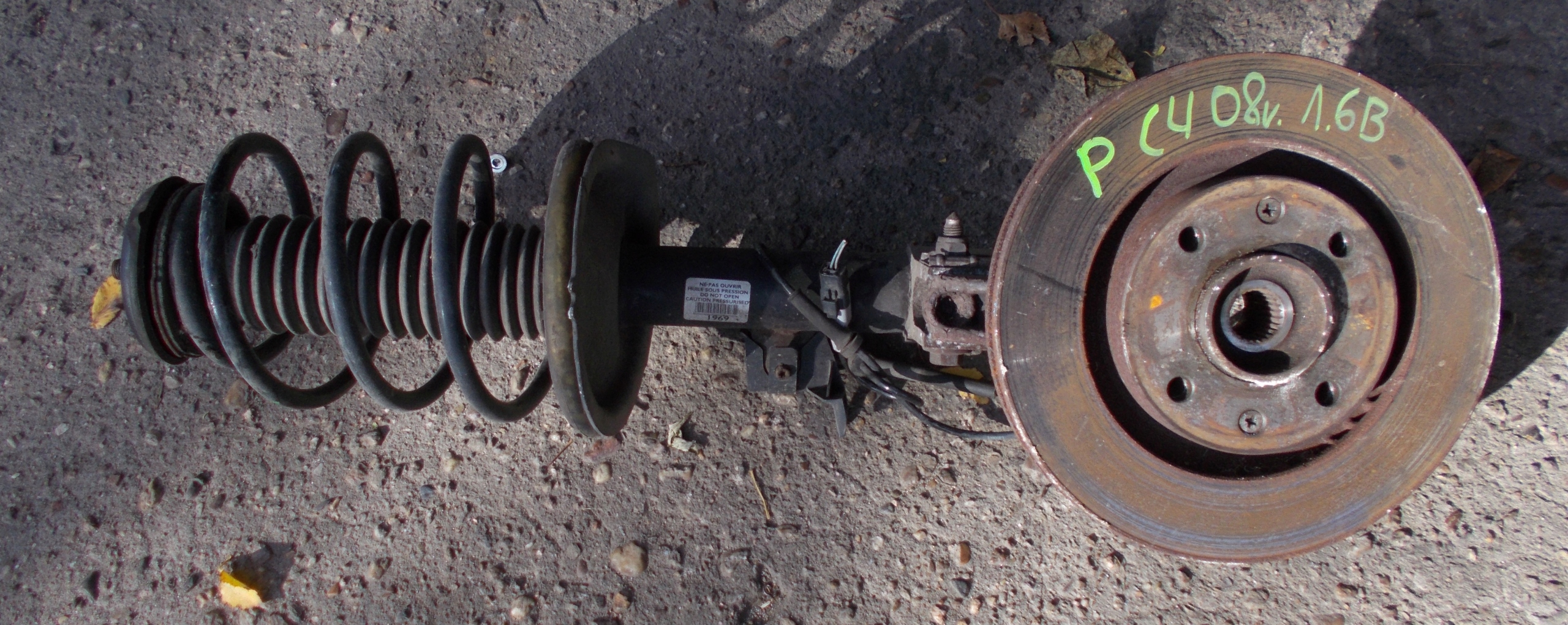 CITROEN C4 1.6 B 08R McPherson right front