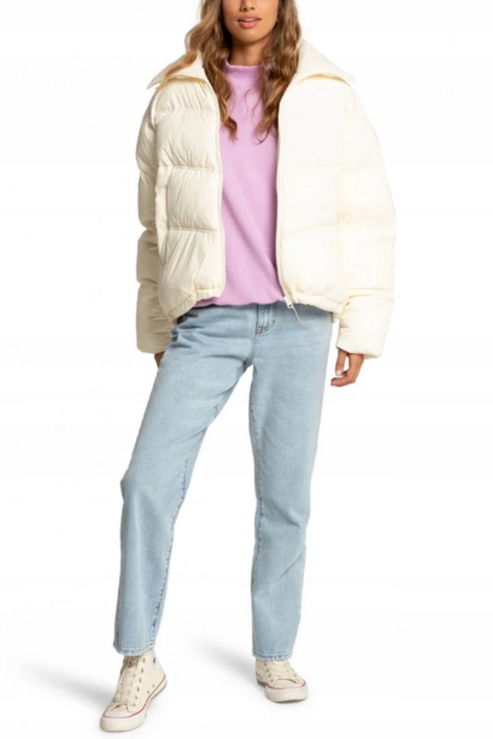 Dámská zateplená zimní bunda Billabong, teplá, prošívaná, péřová, velikost L