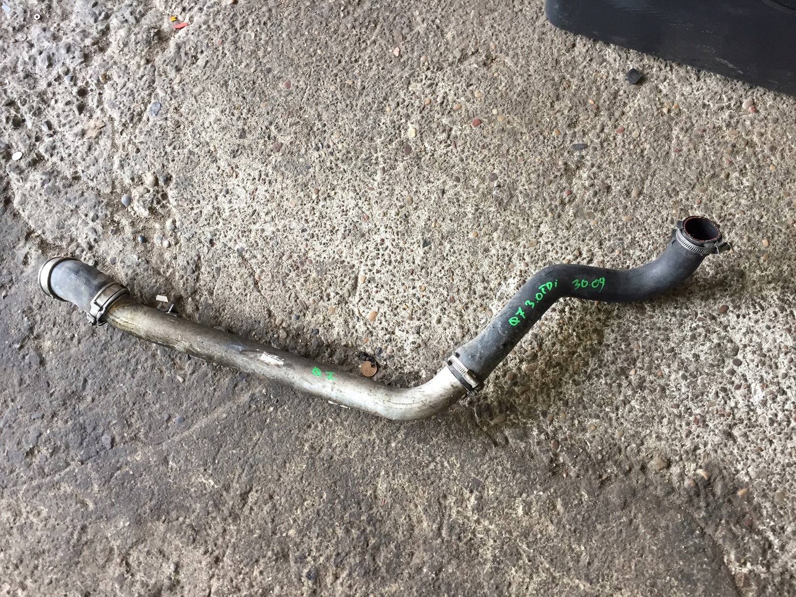 AUDI Q7 4L 3.0 TDI rohr intercooler 7L6145795H