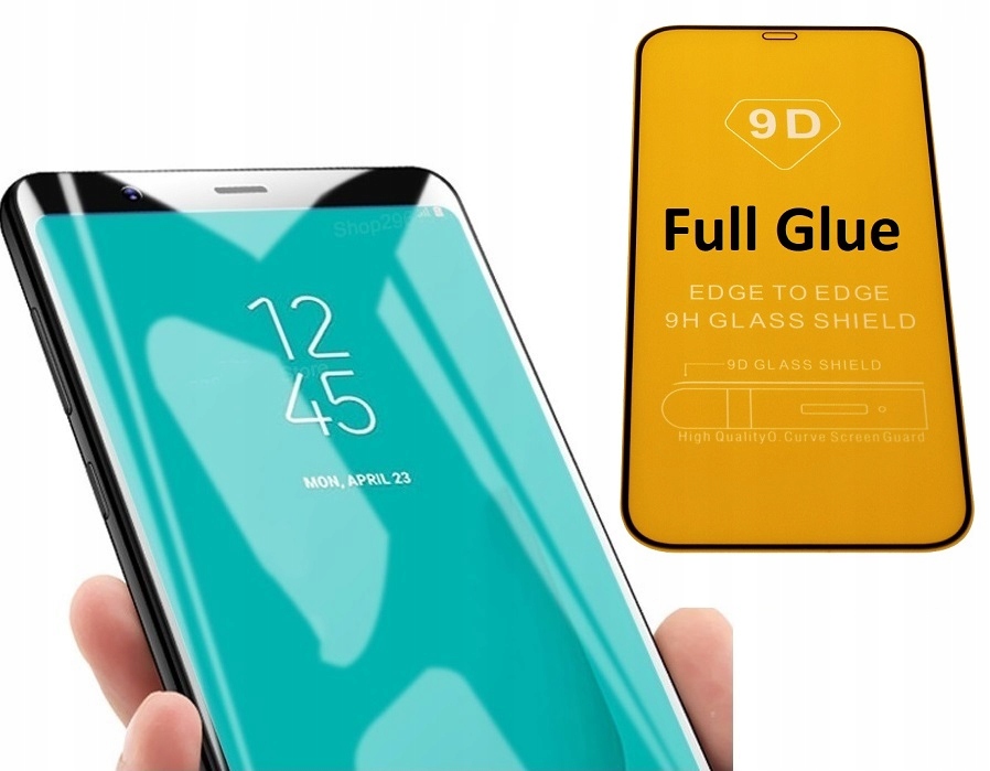 

Szkło 5D Full Glue 9H do iPhone 12 Pro Max 6.7''