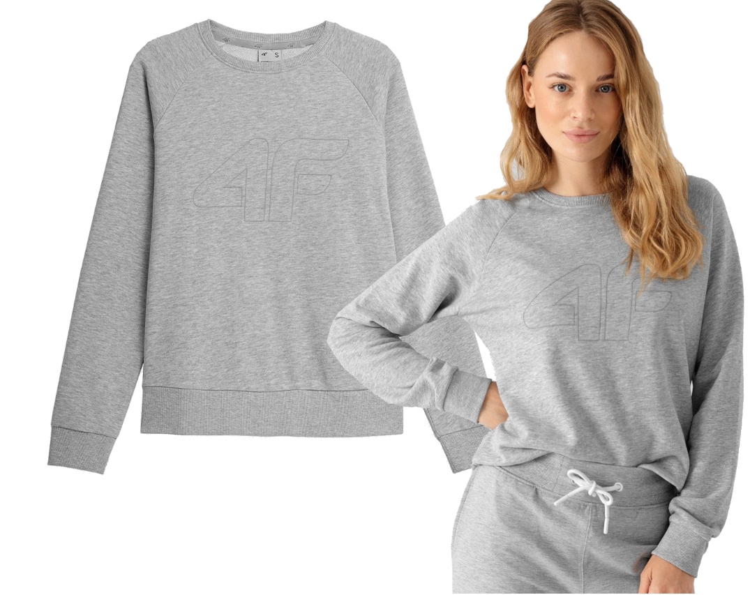 

4F Bawełniana Bluza Damska BLD350 > M