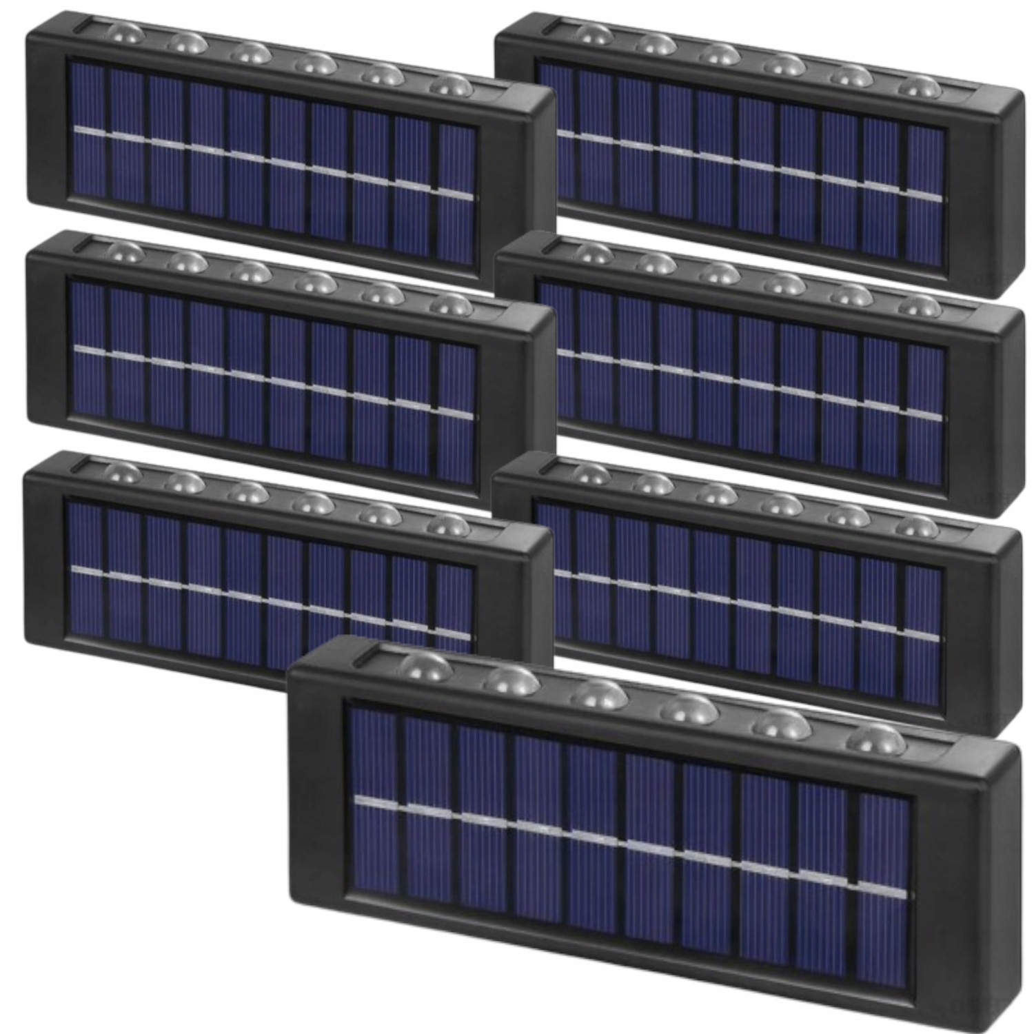 7x Solární lampa Solární Led venkovní zahradní lampa na balkon Terasa