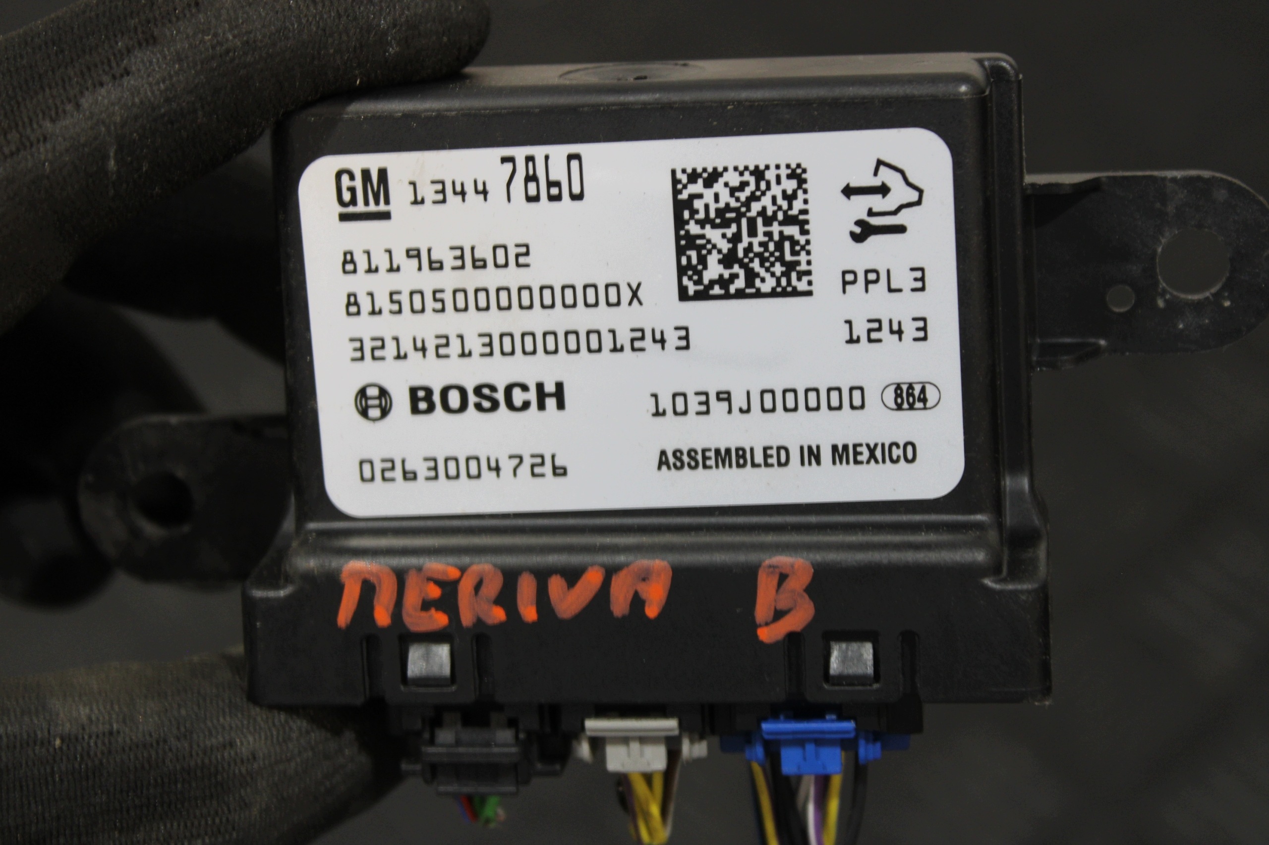 module control unit PDC 13447860 OPEL MERIVA B LIFT 1.6 CDTI