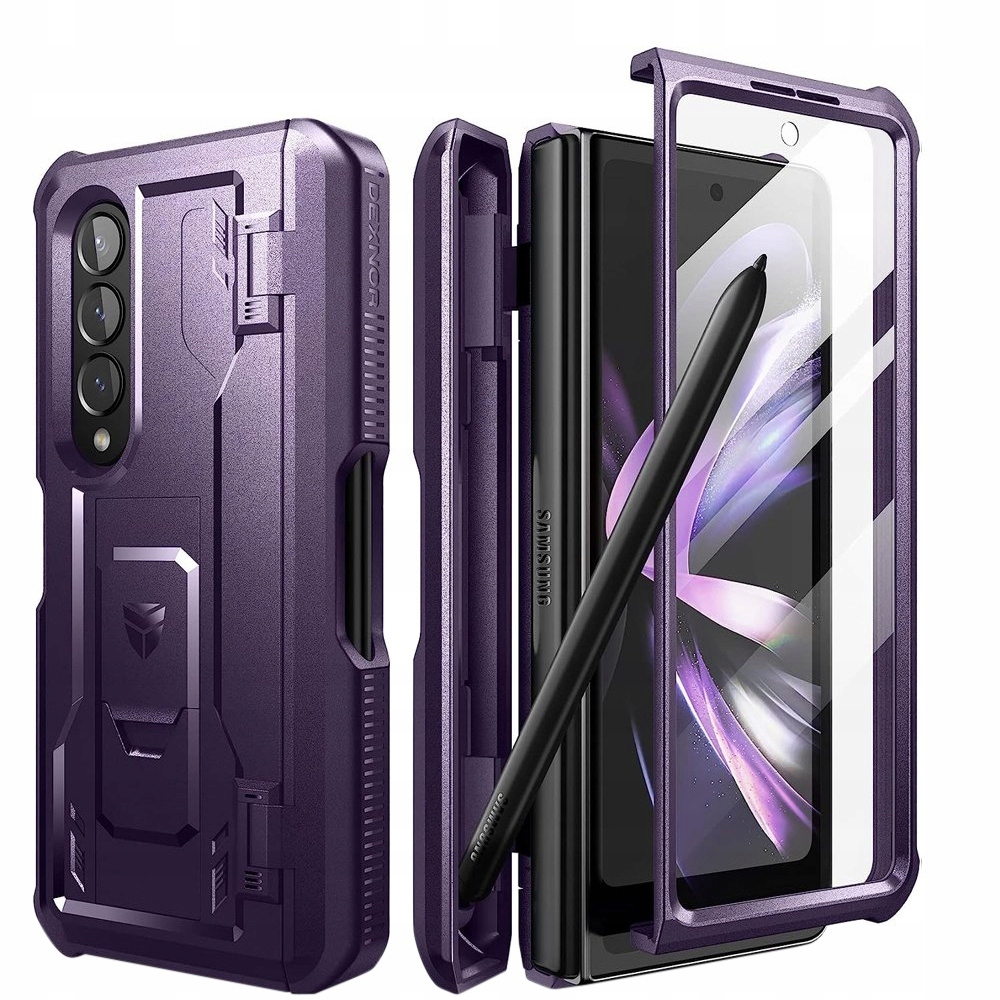 Pouzdro Dexnor Armored pro Samsung Galaxy Z Fold 4, se sklem, kryt , pouzdro
