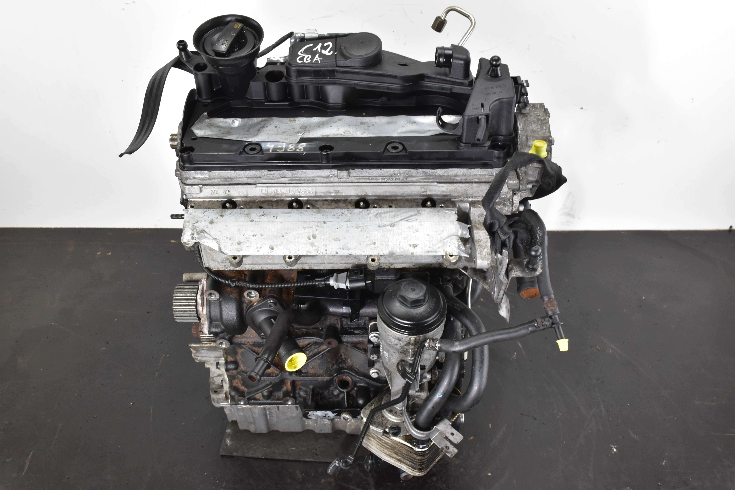 engine VW GOLF VI PASSAT CC B6 AUDI A3 8P 2.0 TDI CBA 08-10r @KOMPRESJA @