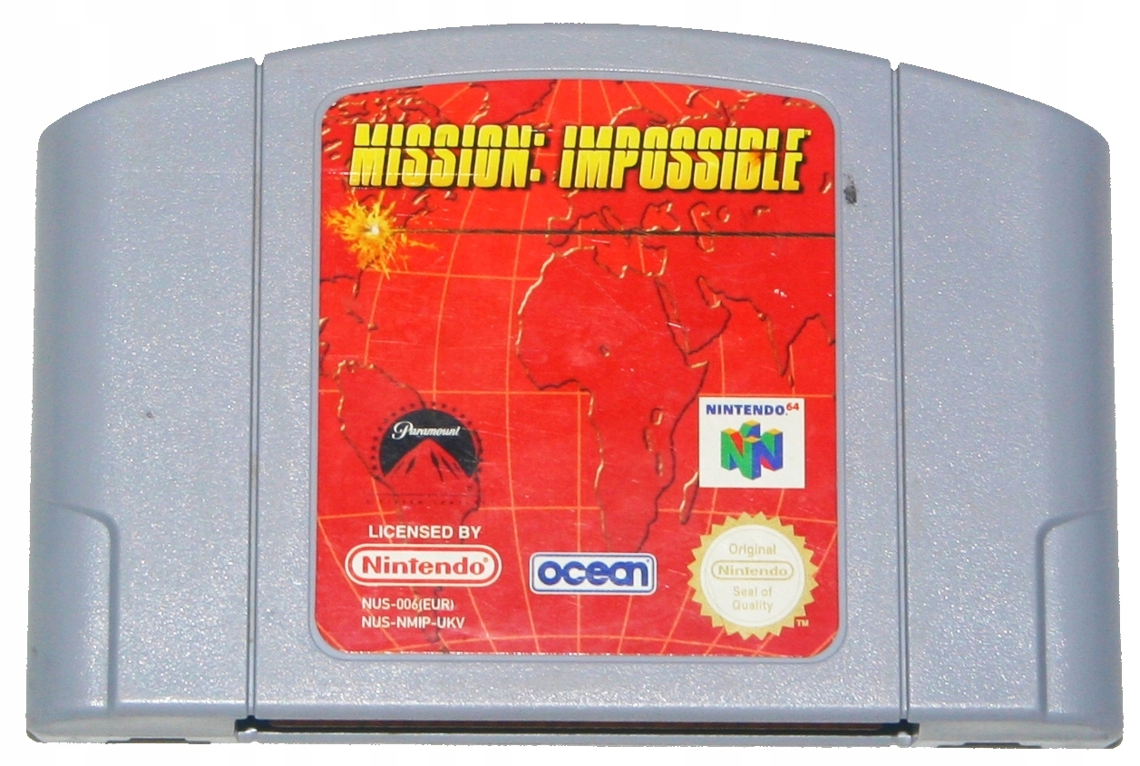 Mission: Impossible - gra na konsole Nintendo 64, N64.