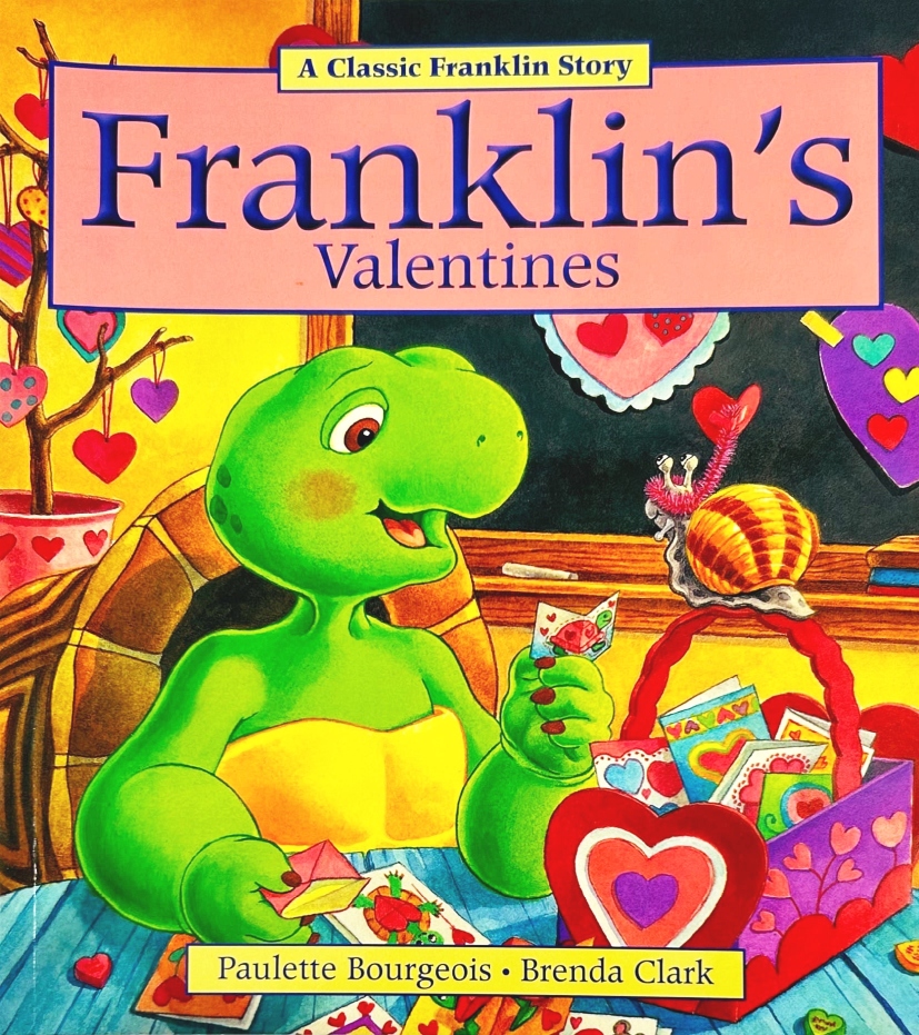 Franklin's Valentines książka o Franklinie po angielsku