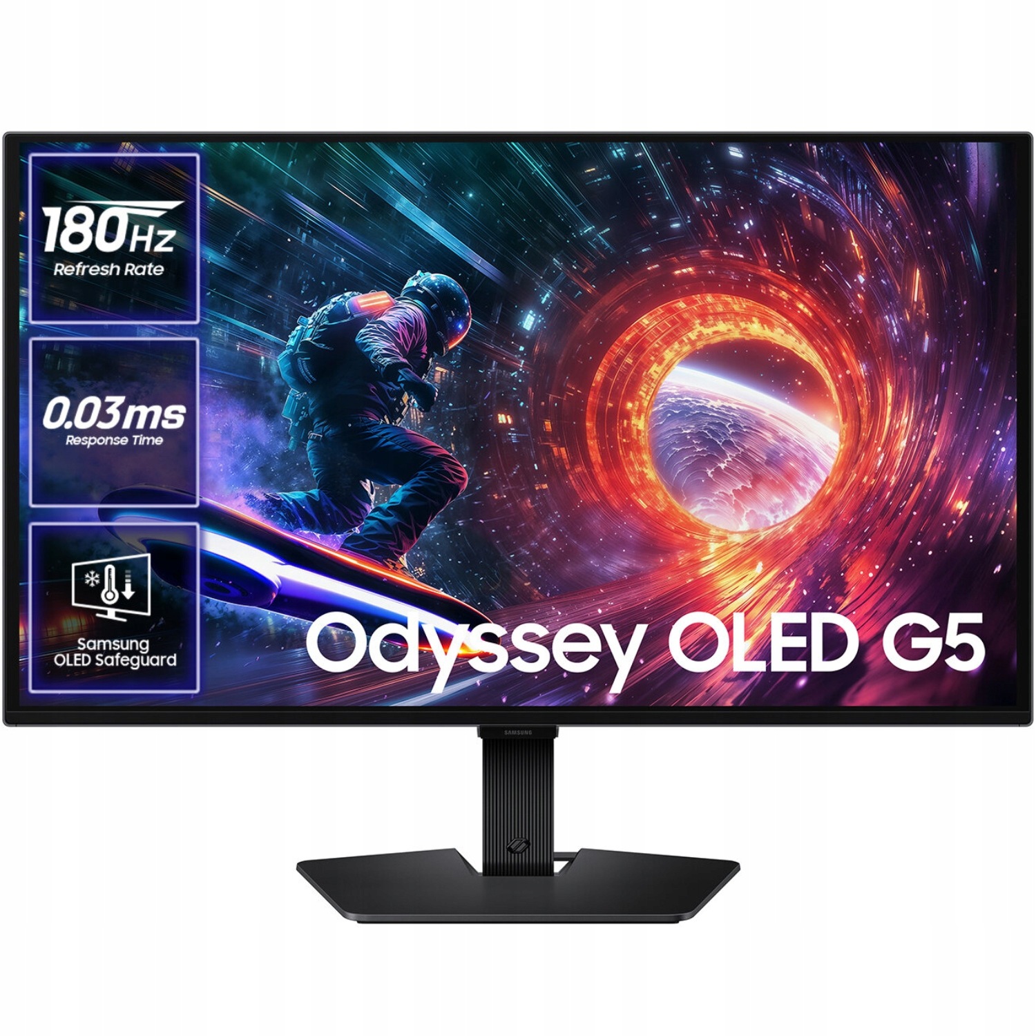 Oled herní monitor Samsung 27 Cali Qhd 180HZ 0,03 Ms Hdmi Dp HDR10
