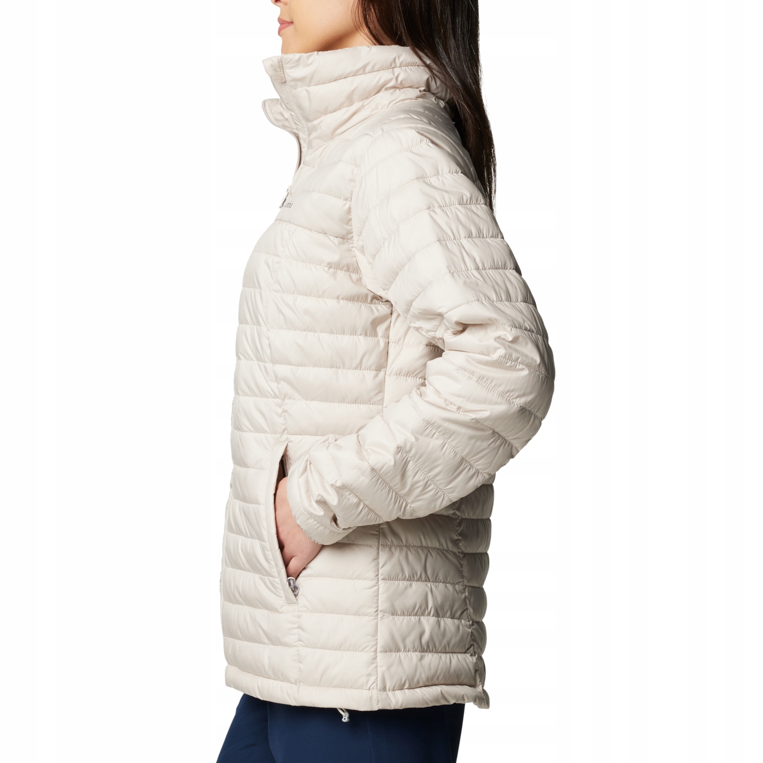 Columbia Silver Falls II Full Zip Jacket -M- Dámská bunda Polyester Béžová