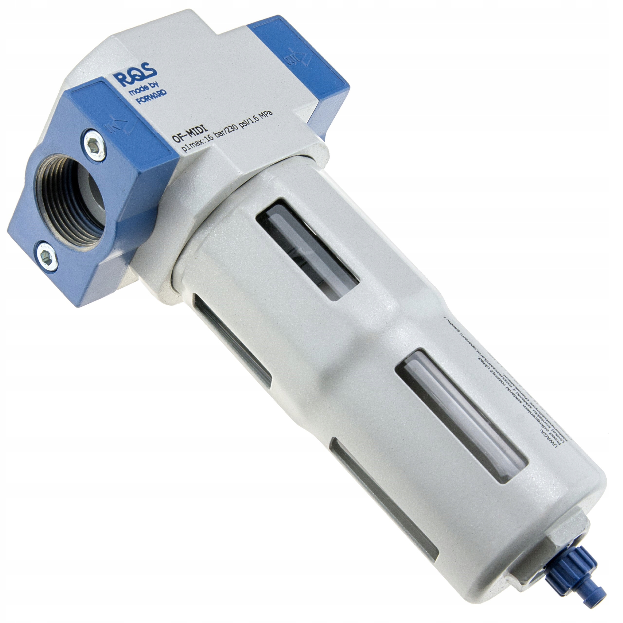 ODWADNIACZ OSUSZACZ FILTR POWIETRZA SEPERATOR OF-3/4-MIDI DO KOMPRESORA RQS