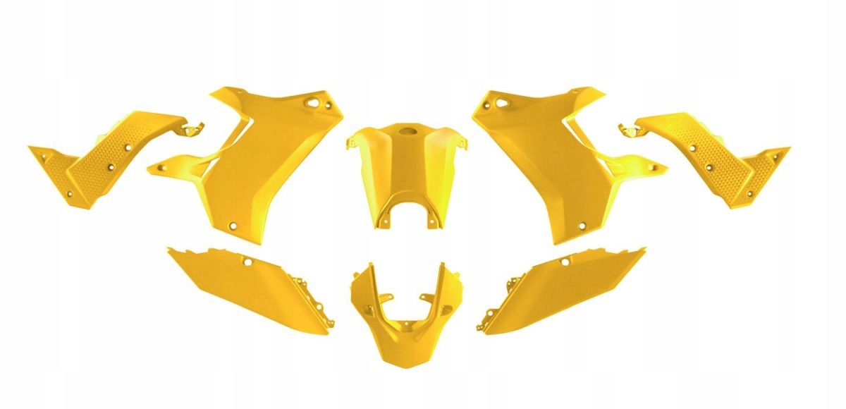 Racetech (Rtech) 2023/12 Sada plastov (bez predného blatníka) T7 Rev