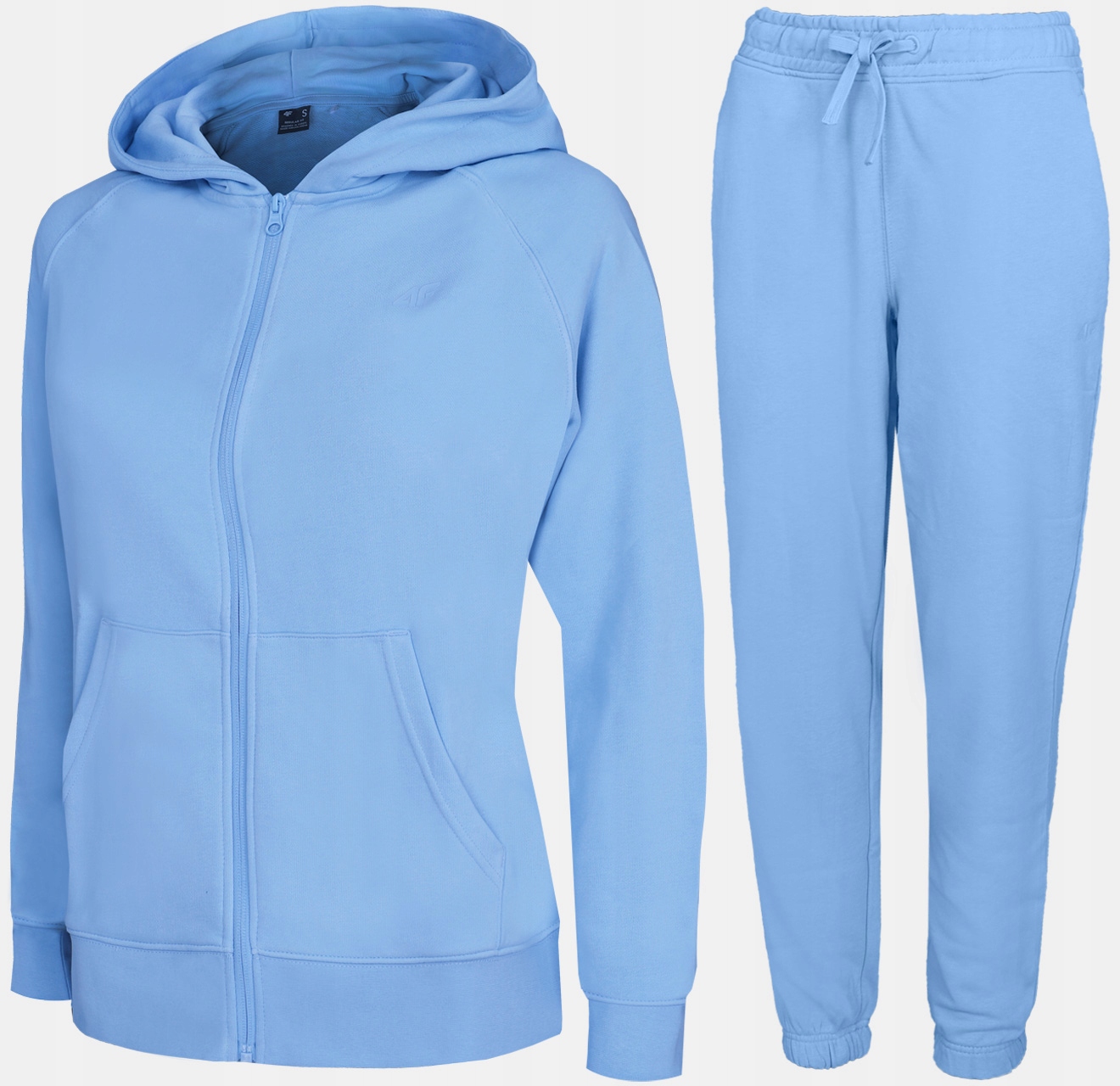 Dres Damski 4F Sportowy DF02 Bluza Spodnie Komplet Dresy Na Co Dzień M