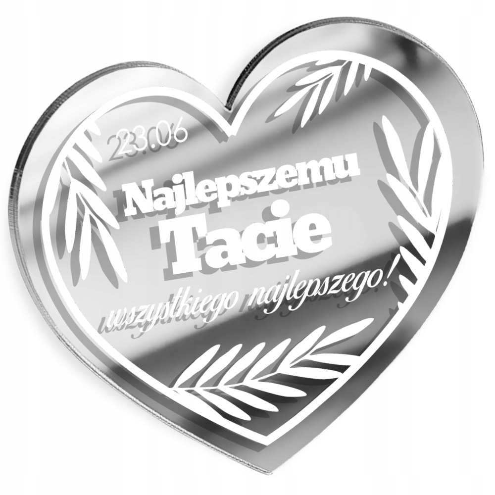 

Dzień Taty Ojca upominek Magnes Na Lodówkę