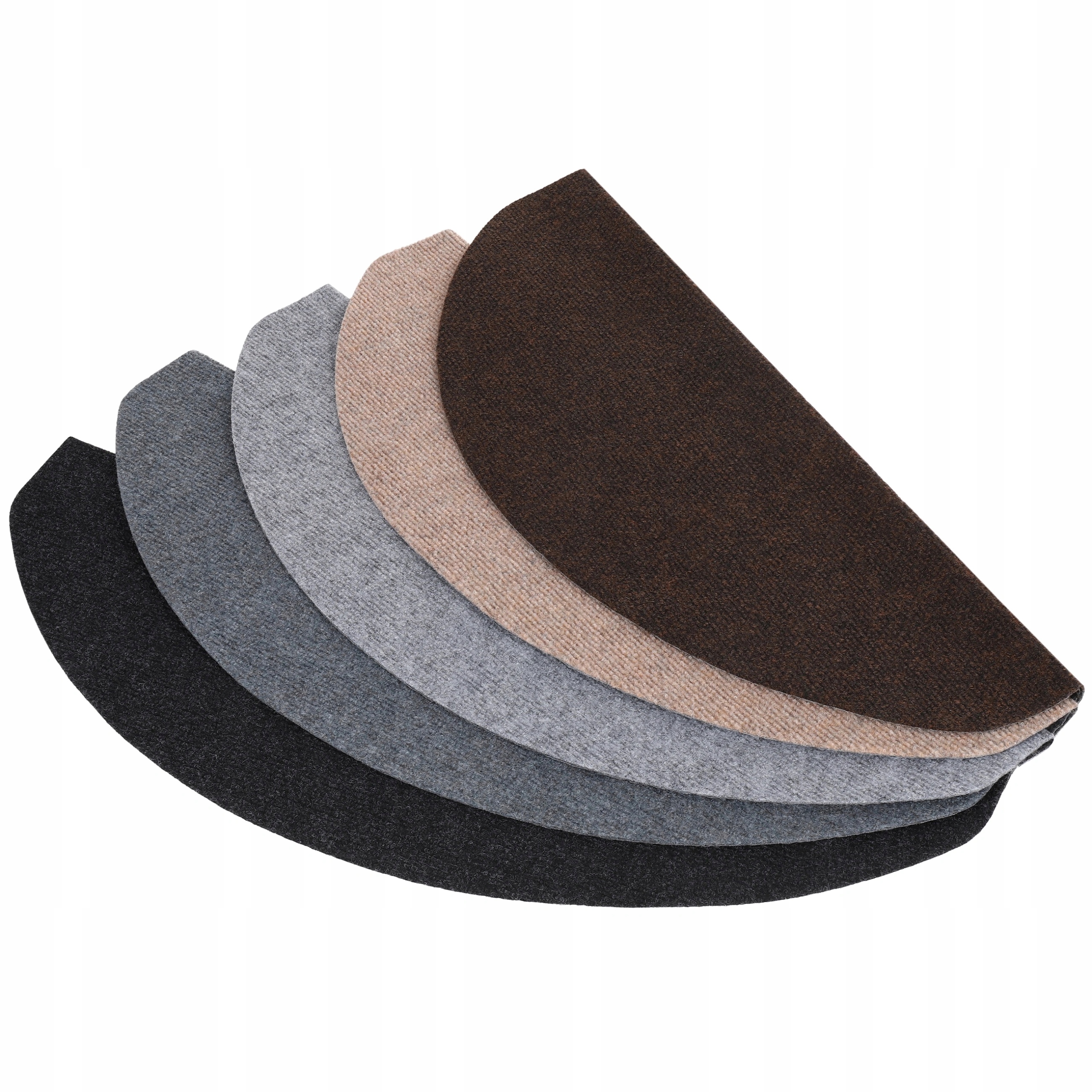 NAKŁADKI WEWNĘTRZNE NA SCHODY SAMOPRZYLEPNE SZARE STEPS Grubość 2 mm