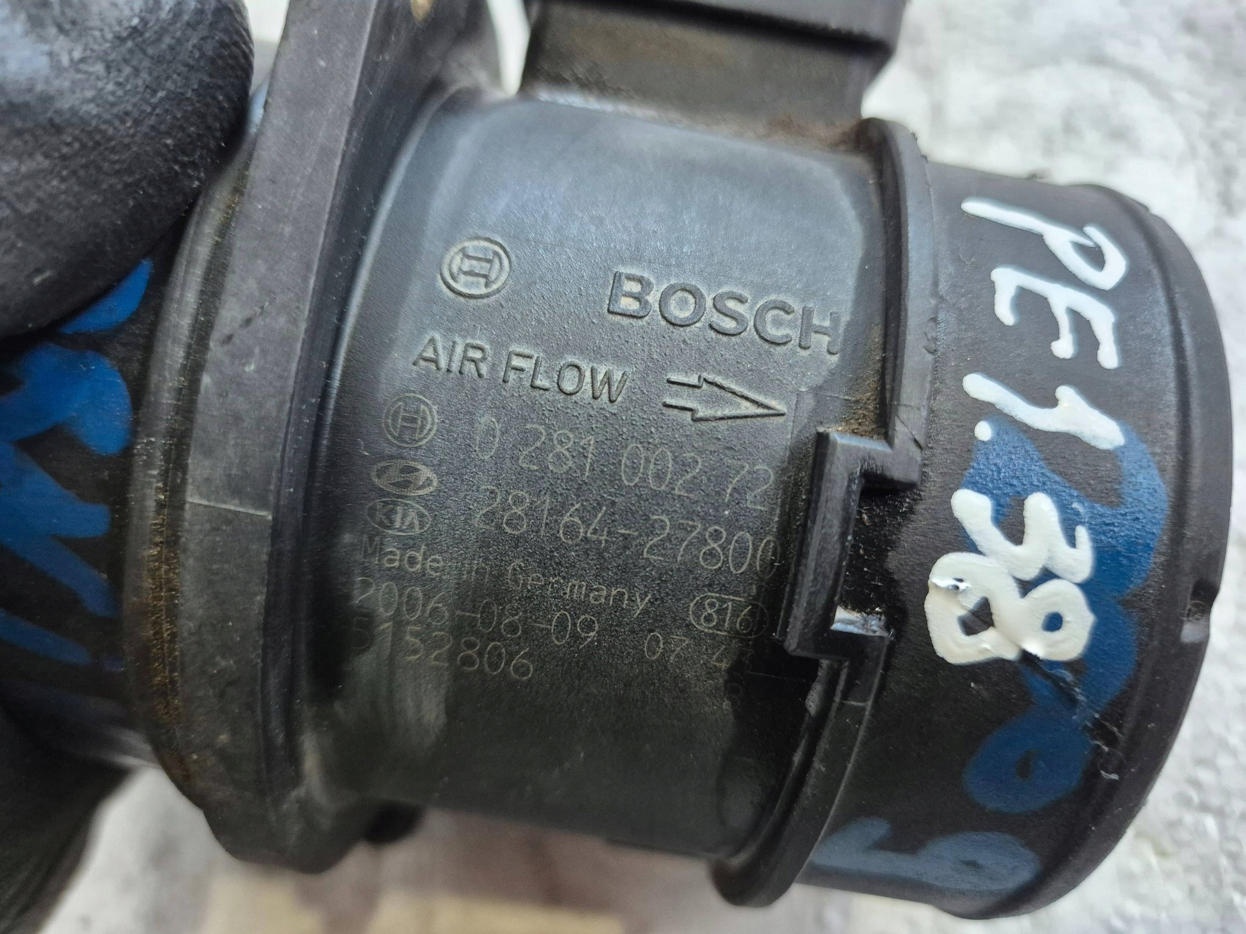 flow meter 0281002721 Kia Carens 2.0 DT 00