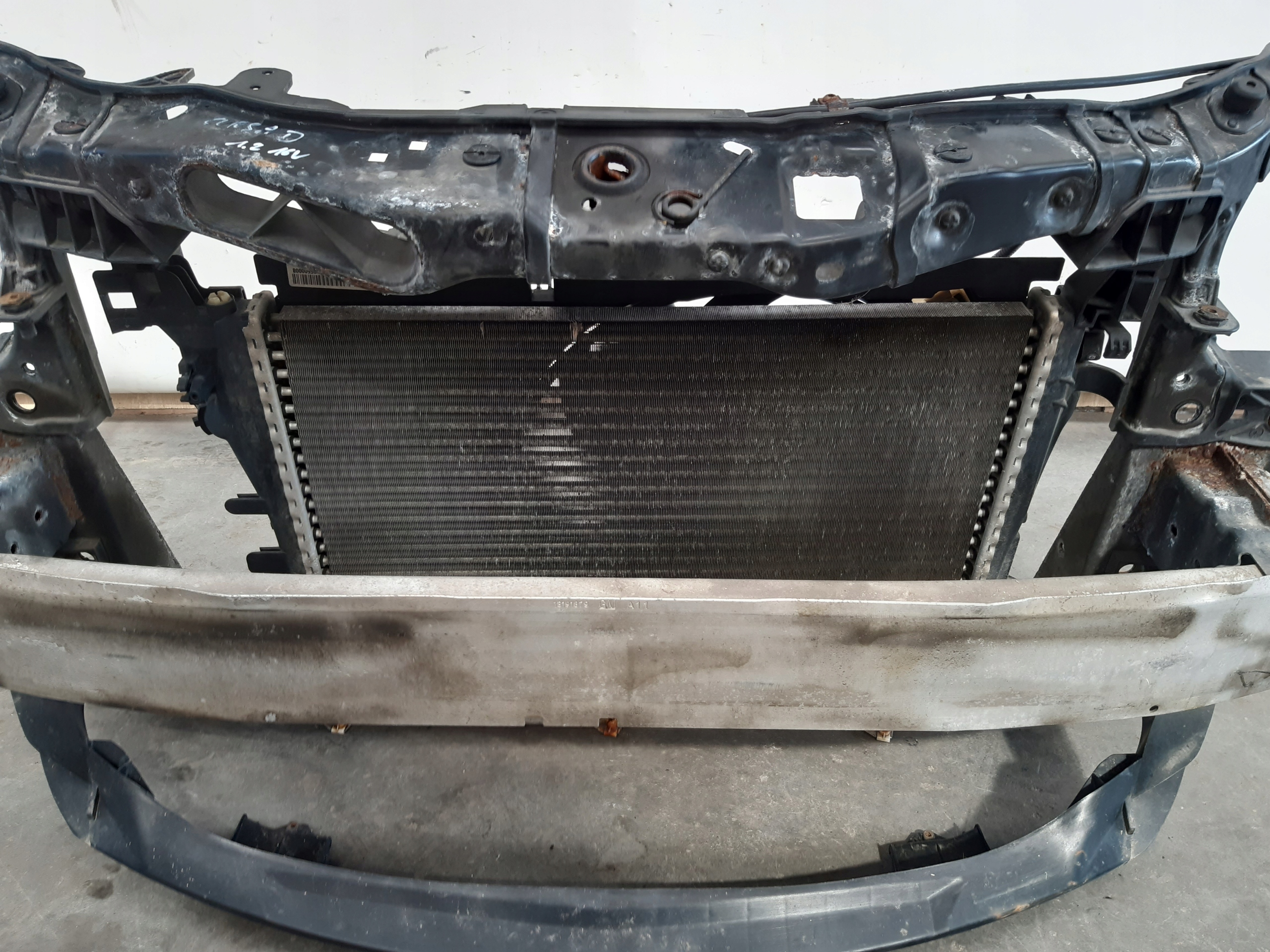pillar iron support panel for radiators Opel Corsa D 1,2 16V