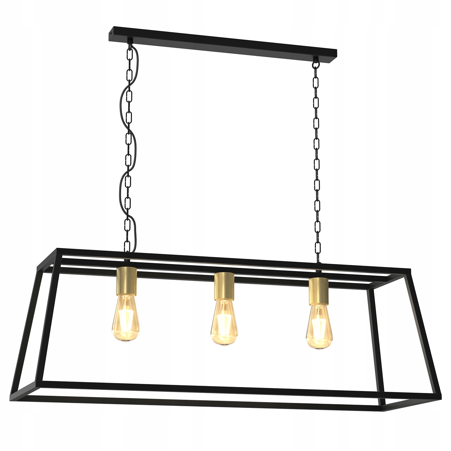 Závěsná lampa Luminex Frame 3 světelné body E27