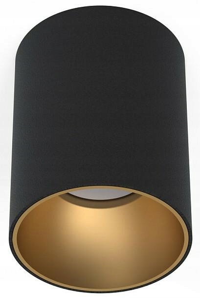 Stropní Svítidlo Eye Tone Černá Měděná 1xGU10 IP20 Závěsná lampa do pokoje