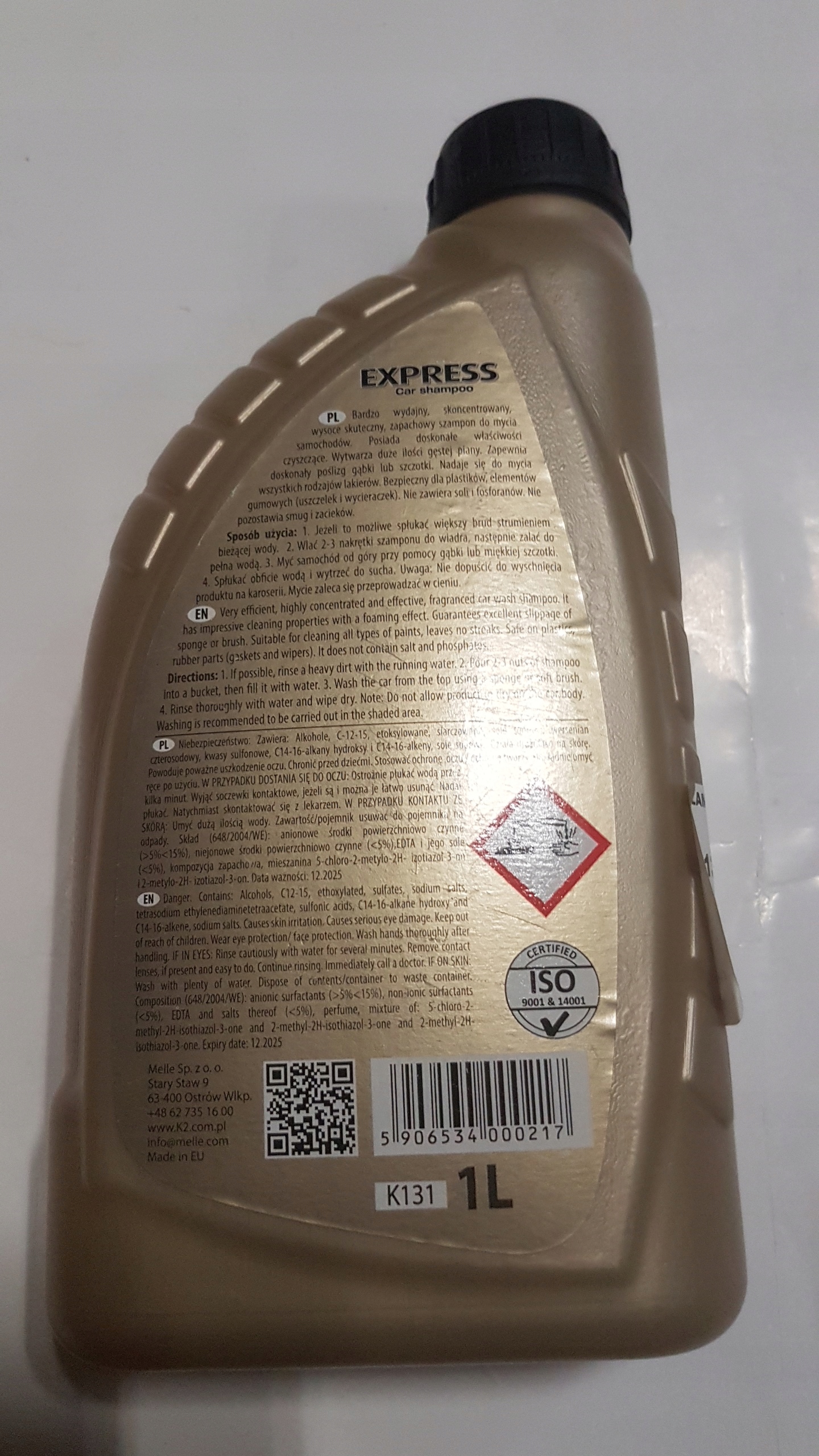 K2 Szampon samochodowy Express 1L (K131) Producent K2