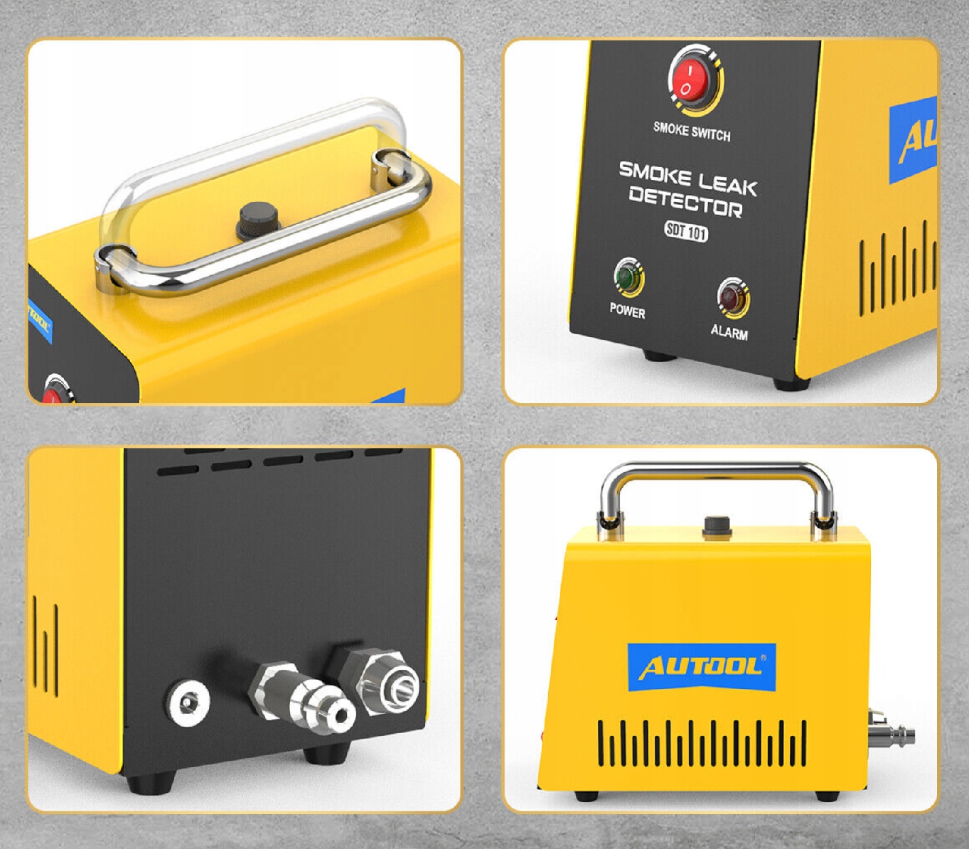 GENERATOR DYMU AUTOOL TESTER SZCZELNOŚCI ZADYMA Marka Autool