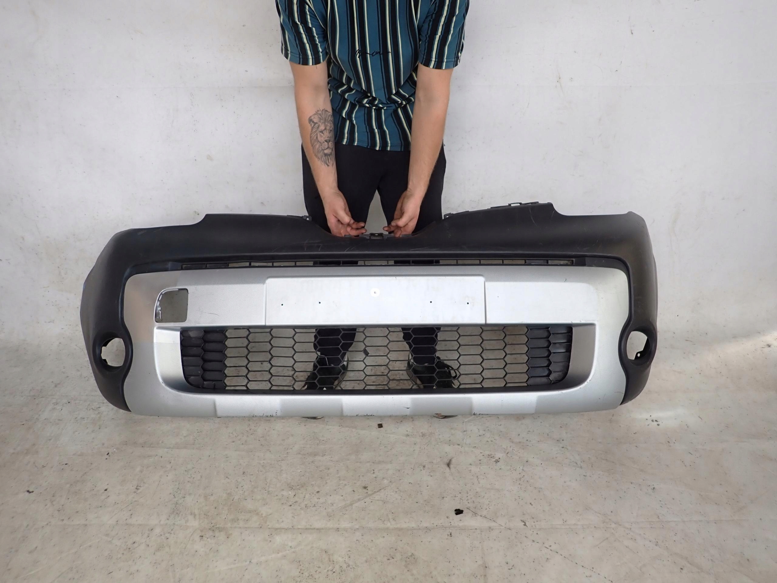 RENAULT KANGOO 2 II LIFT 13-> BE POP bumper front front for fog lights
