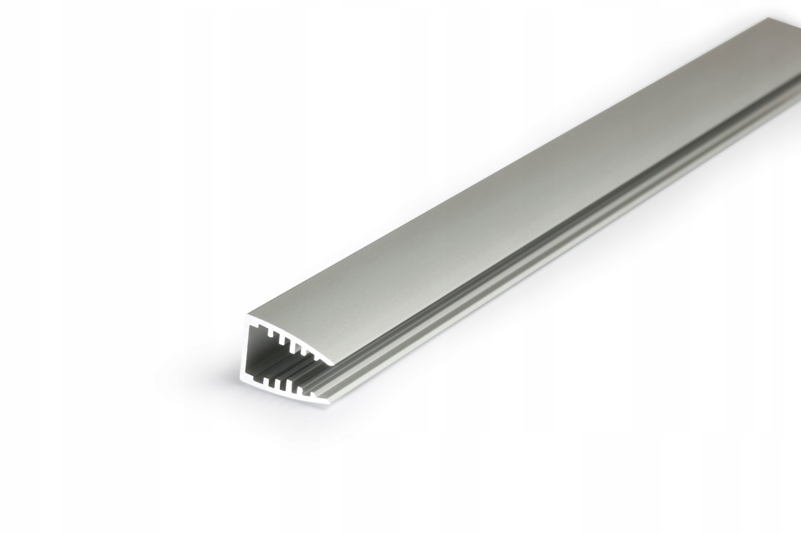 PROFIL DO LED 6MM MIKRO10 NAKŁADANY NA SZYBĘ 1M PLEXI