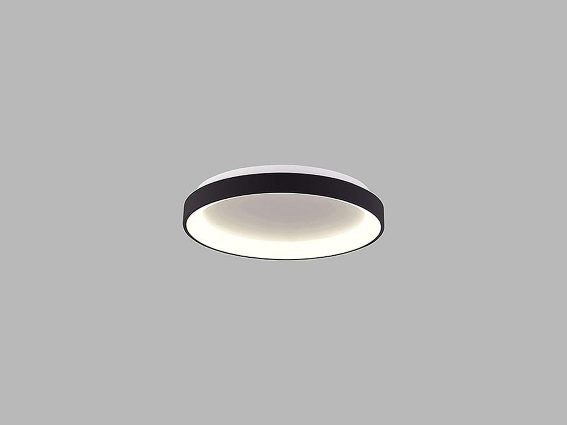 LED2 1271653D Bella Slim 48, B DIM 38 2CCT 3000K/4000K Stropné Čierne
