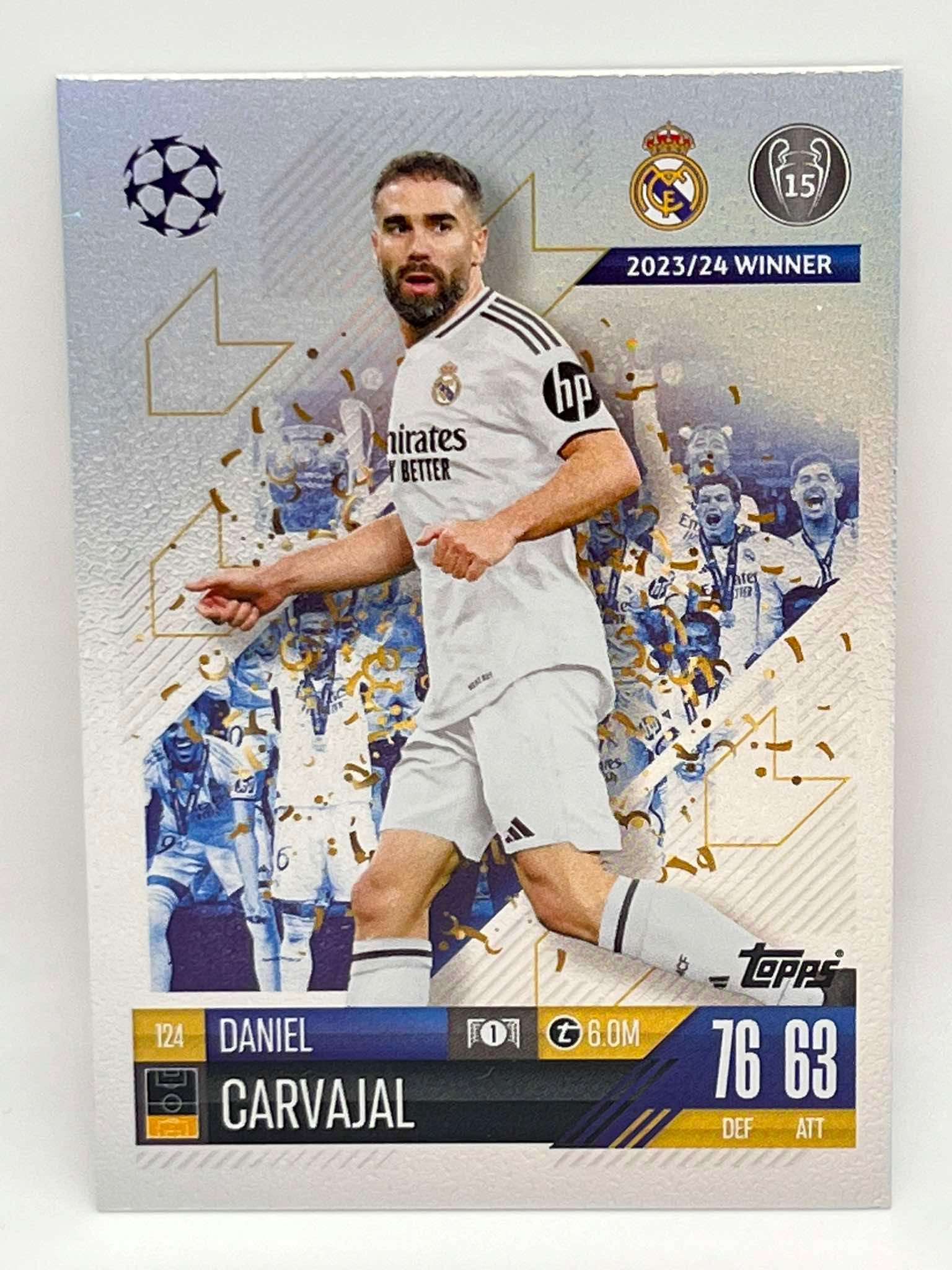 Karty piłkarskie TOPPS MATCH ATTAX 24/25 #124 Daniel Carvajal