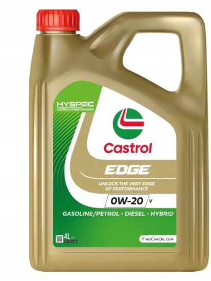 CASTROL EDGE 0W20 V 9L VOLVO VCC RBS0-2AE + ZAWIESZKA Kod producenta 15B78E