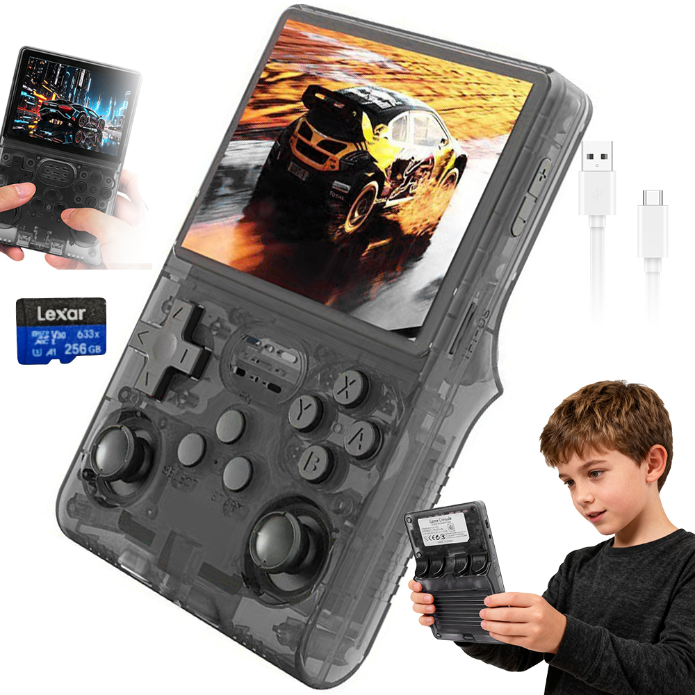Przenośna Konsola Do Gier Retro R40S 3,5 Cala Wysoka Rozdzielczość 3800MAH