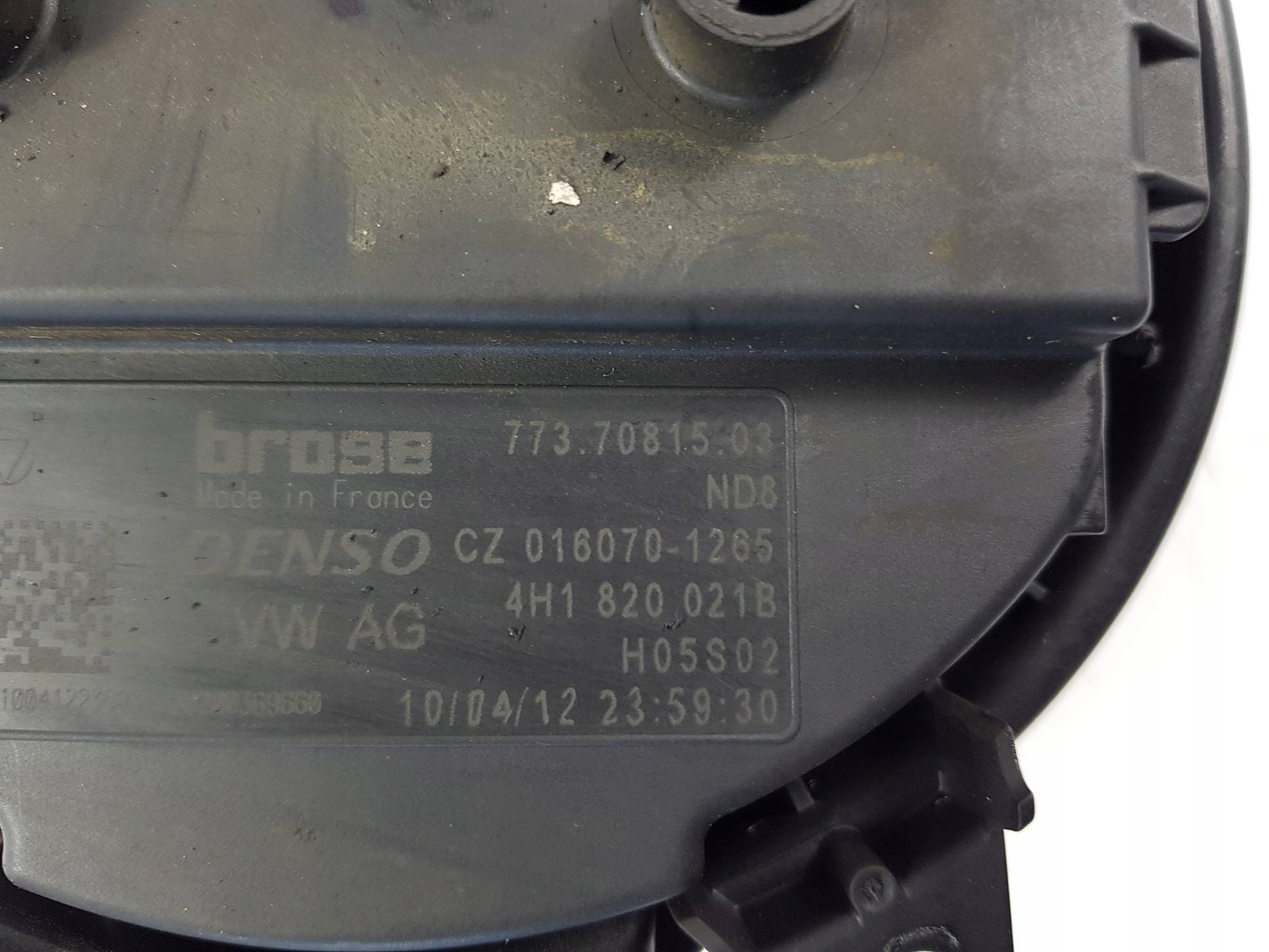 fan cab 4H1820021B AUDI A7 4GA