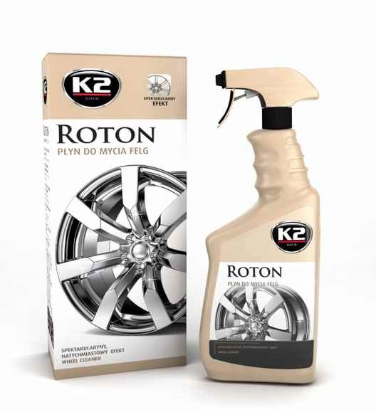 ŚRODEK DO MYCIA FELG ROTON PLYN K2 CZERWONA FELGA