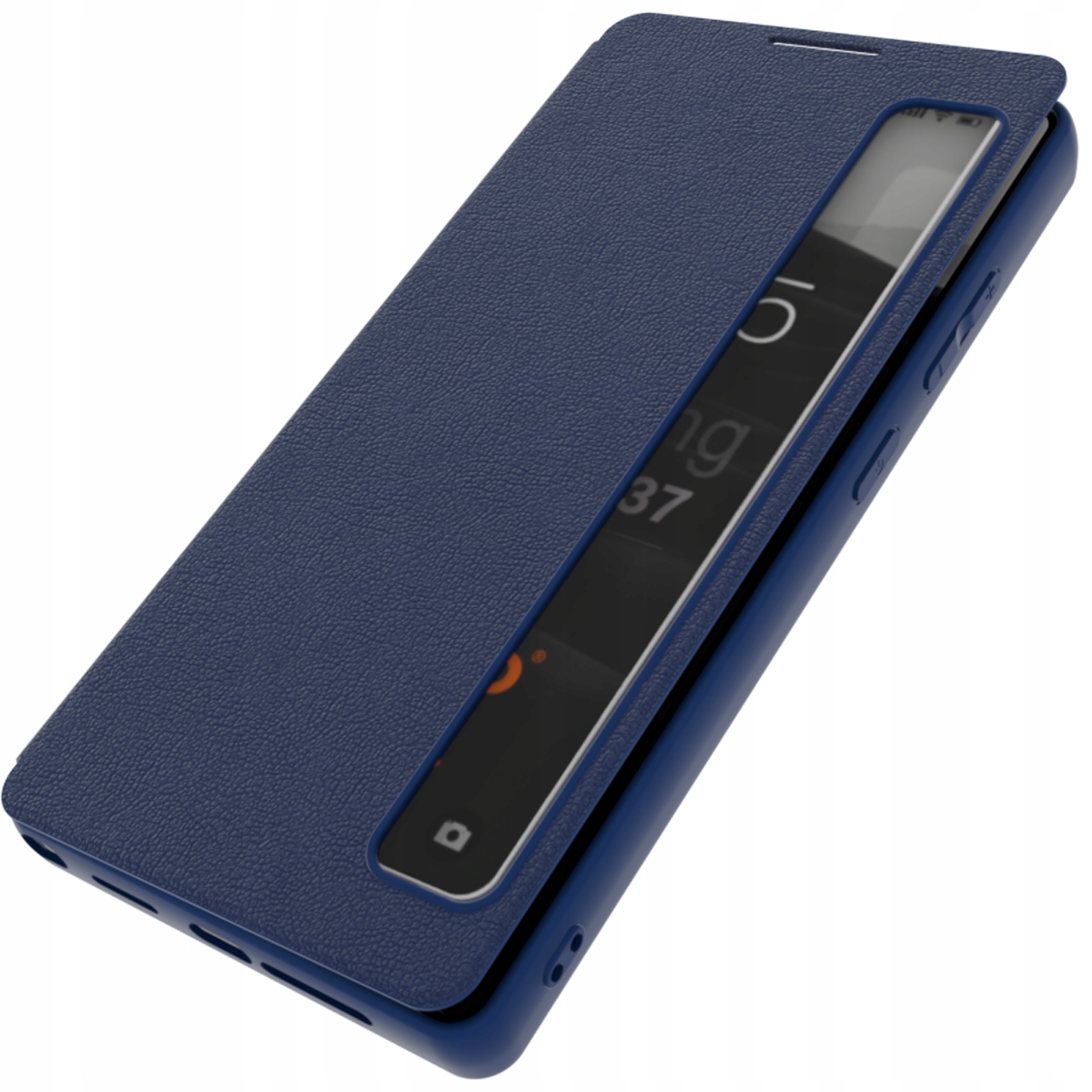 Etui z klapką Smart View do Samsung Galaxy A37, skórzane ochrona case cover