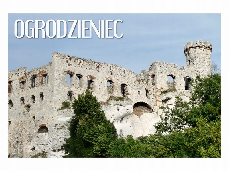 

Szlak Orlich Gniazd Ogrodzieniec Foto magnes