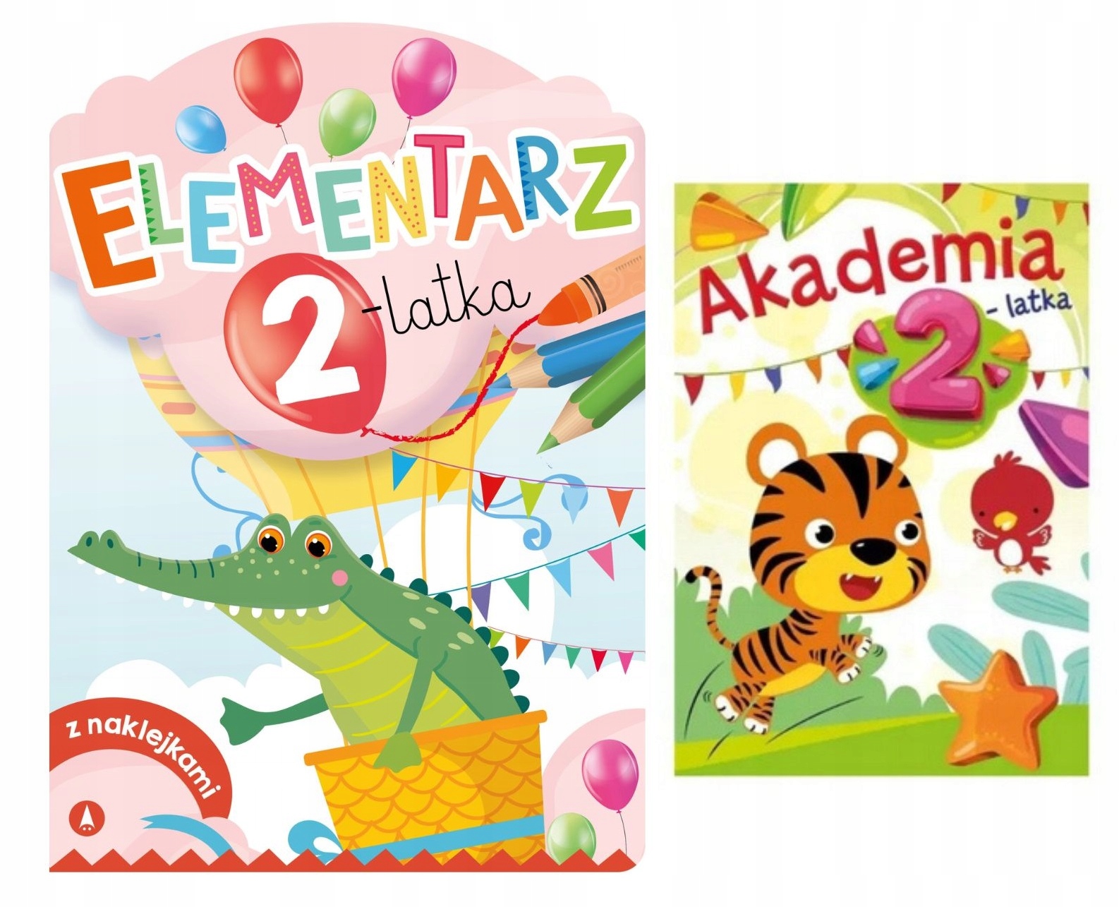 

Elementarz Ćwiczenia dla 2-latka Zestaw Naklejki