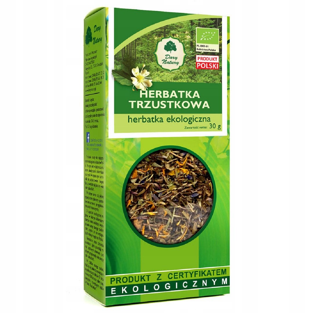 12x Herbatka Trzustkowa Bio 30 g Dary Natury