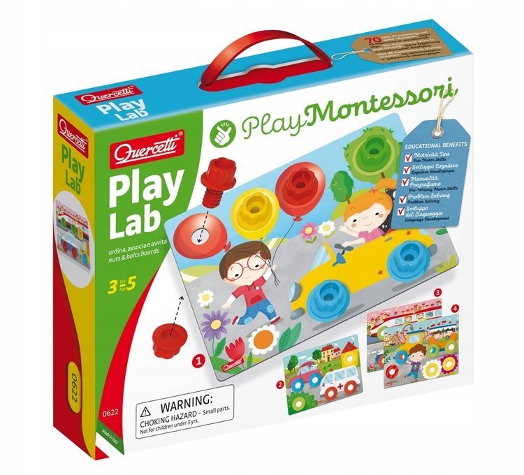 

Montessori Zestaw Play Lab Quercetti+gratis