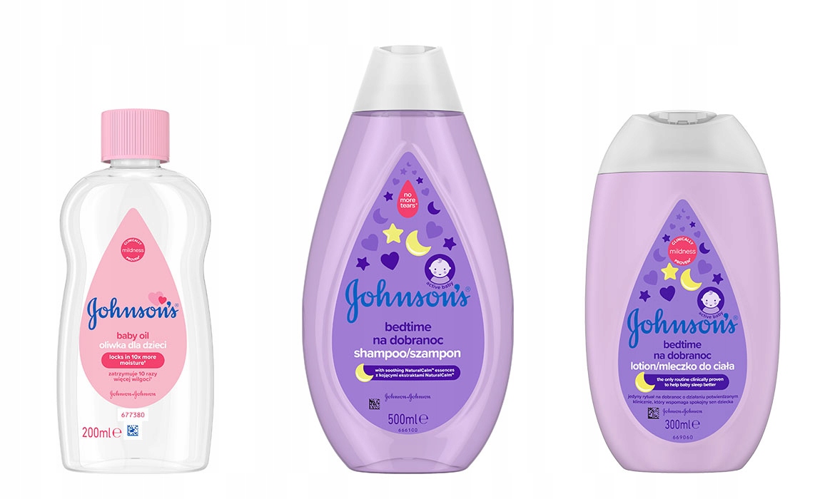 JOHNSON'S Bedtime szampon na dobranoc 500ml Rodzaj szampon