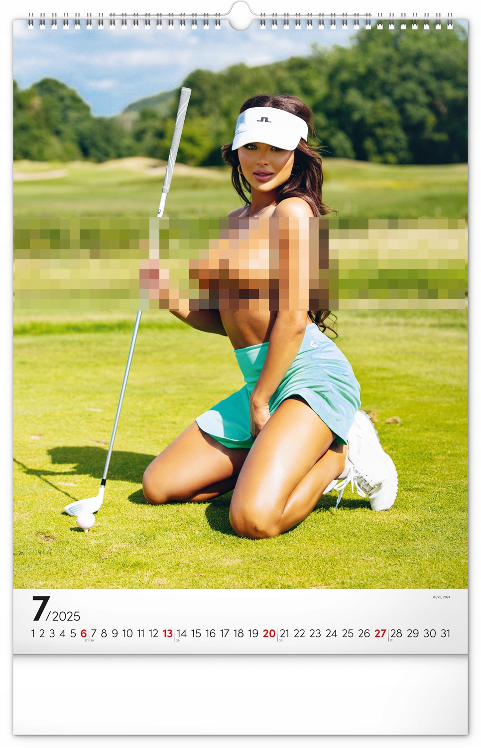 Kalendarz ścienny Kobiety 2025, 33 x 46 cm Wysokość produktu 46 cm