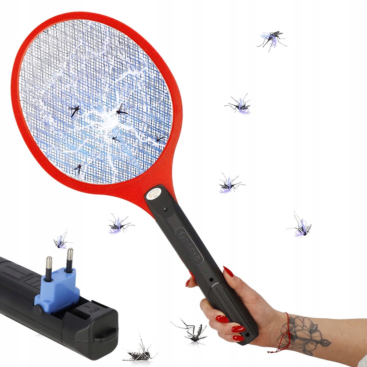 

Elektryczna Łapka Na Muchy Komary Packa Na Owady