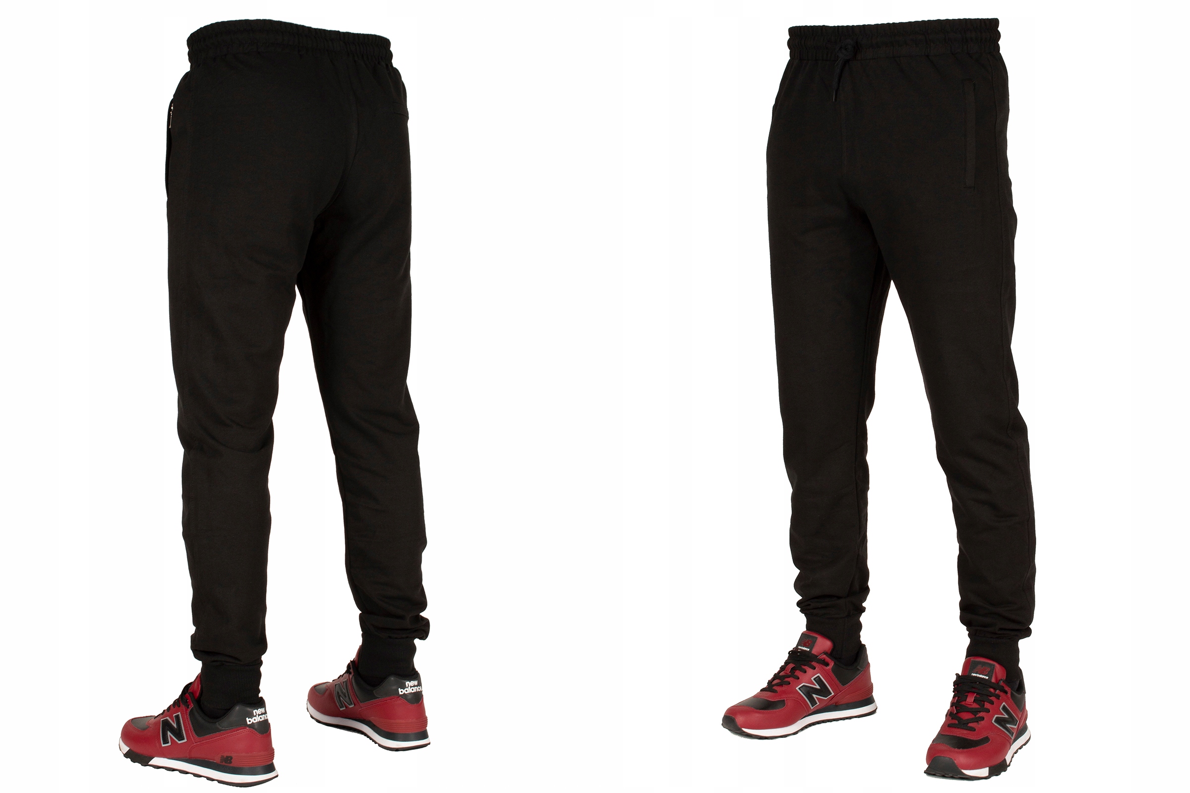 

Spodnie męskie dresowe 7XL 114cm jogger czarne