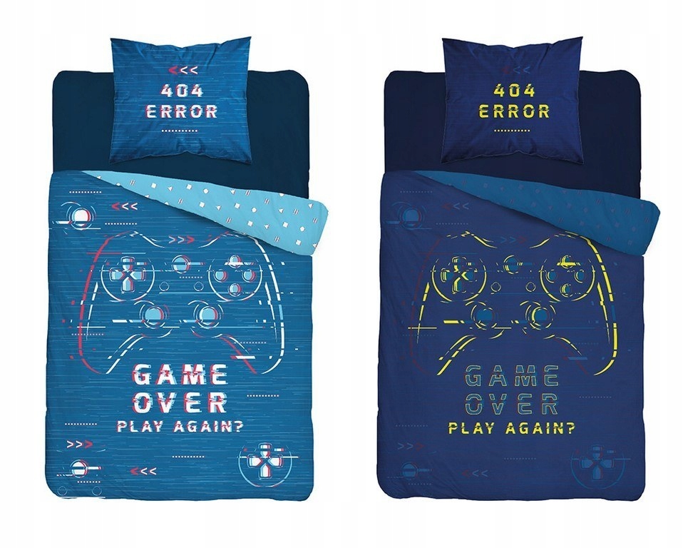 

Pościel Świeci W Ciemności 160 X 200 CM Game Over