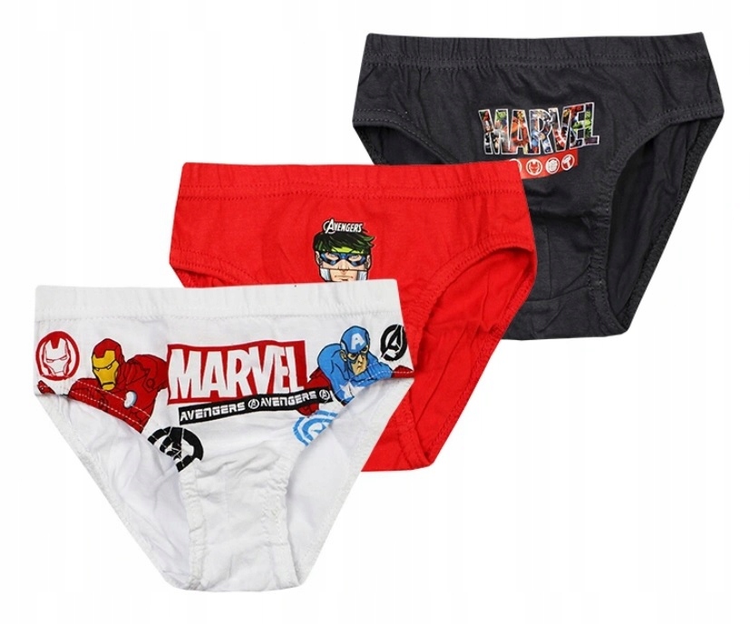 

3-pak majtek chłopięcych Marvel Avengers 104/110
