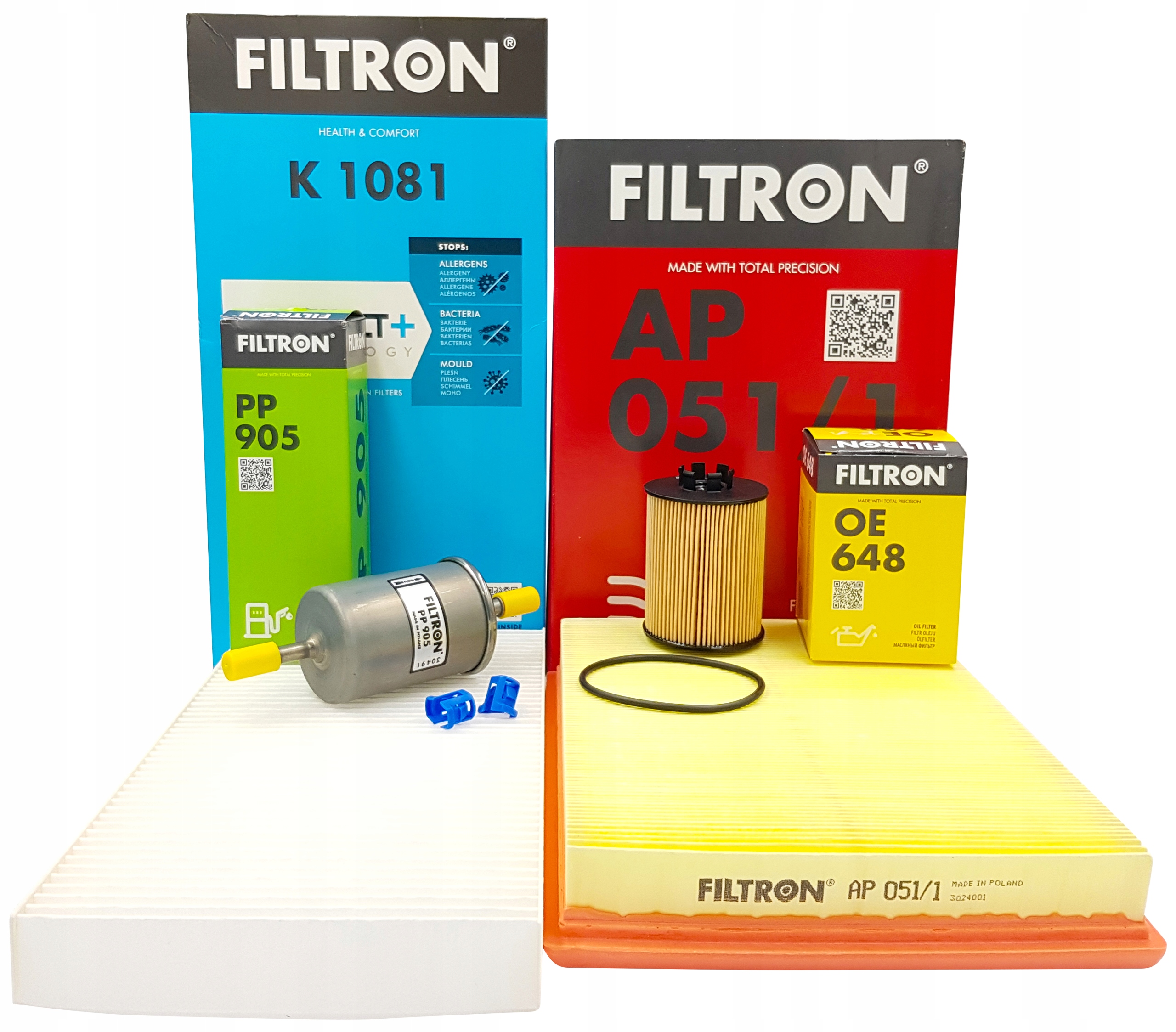 

Filtron Zestaw Filtrów Opel Corsa C 1.0 1.2 1.4