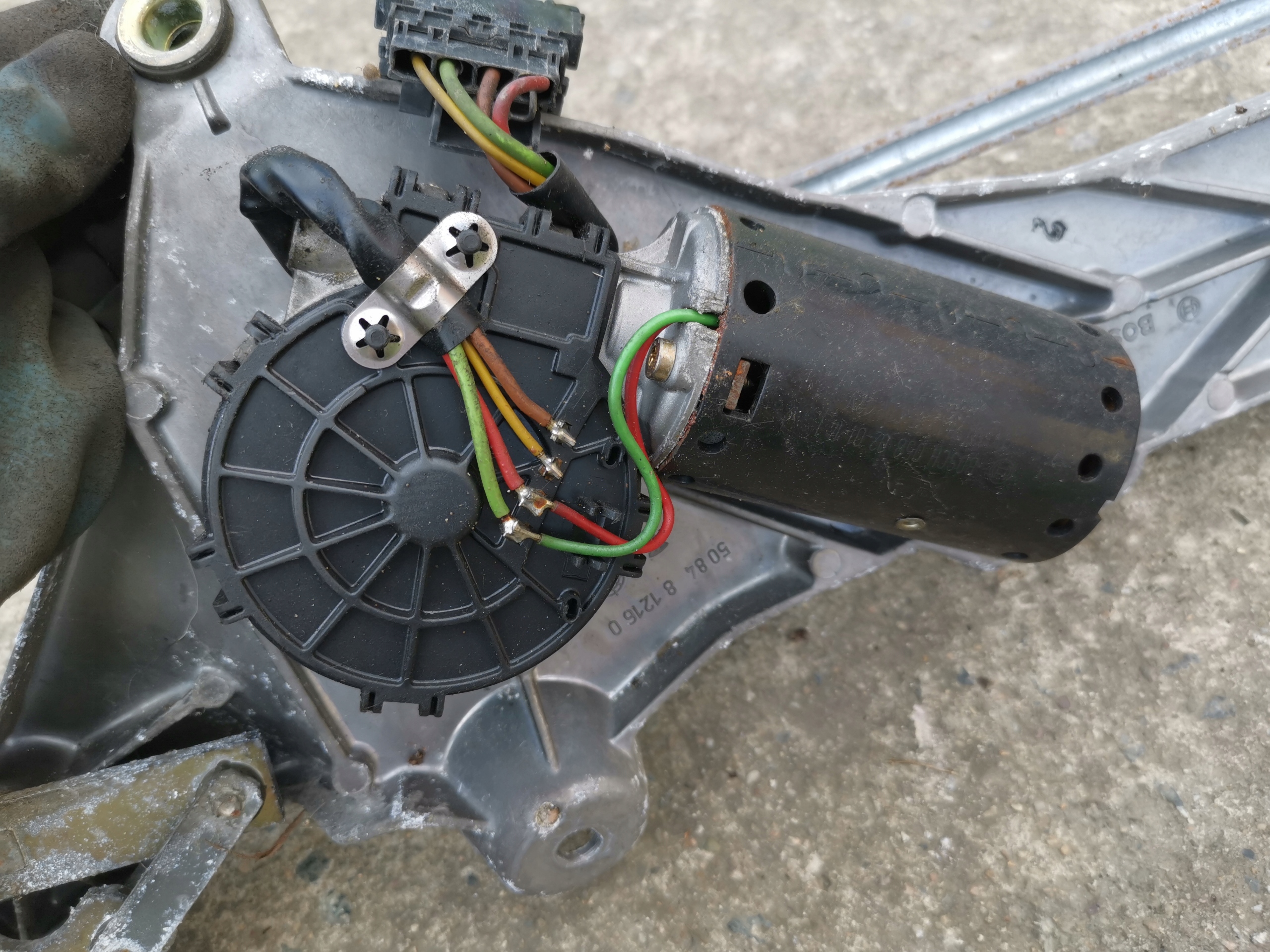 wiper mechanism front MERCEDES S-KLASA W220