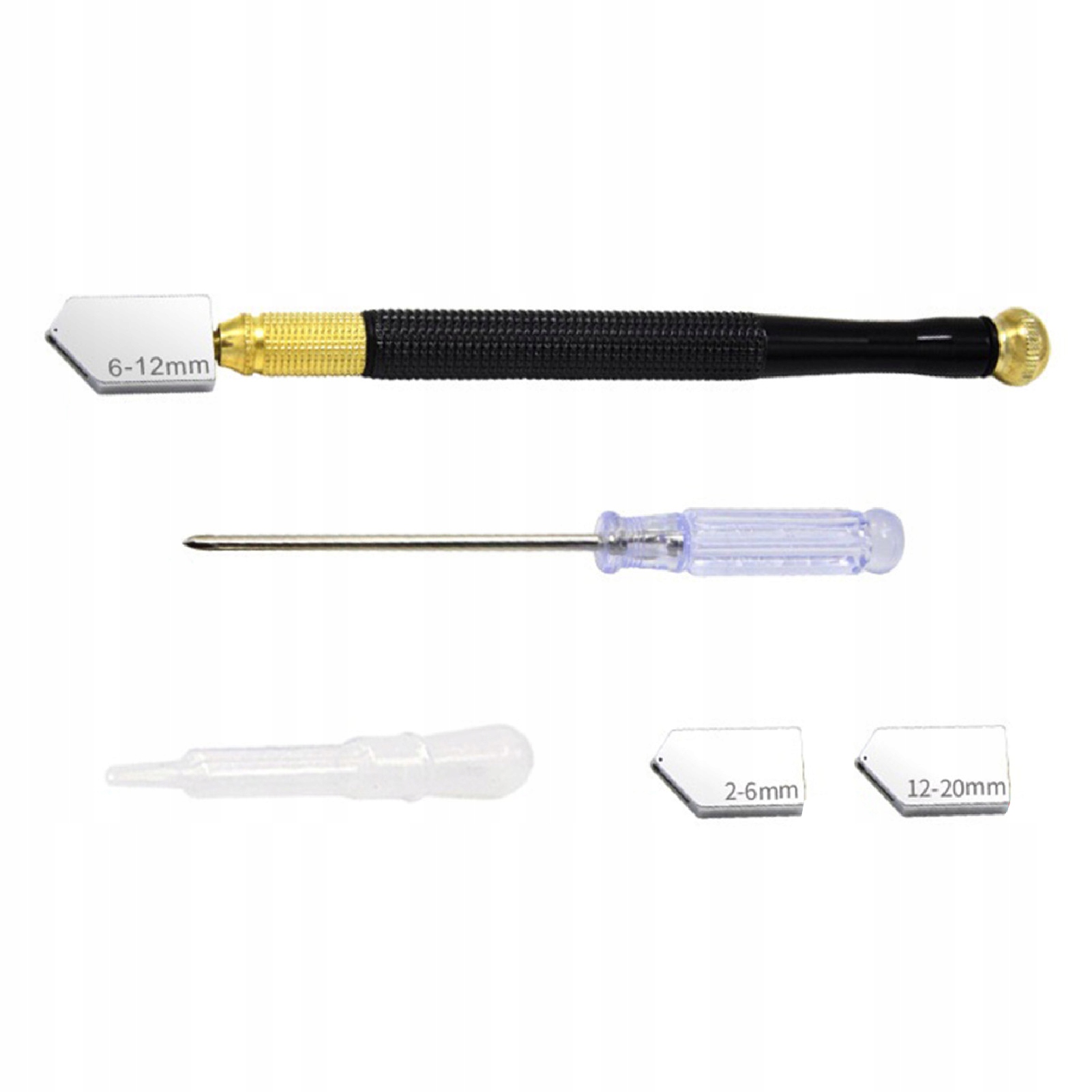 ZESTAW NÓZ DO CIĘCIA SZKŁA Z KOŃCÓWKA DIAMENT Kod producenta jfuyu